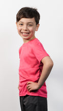 Load image into Gallery viewer, Athletic Sportswear Kids Roly Cool Wick T-Shirt Pink