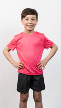 Load image into Gallery viewer, Athletic Sportswear Kids Roly Cool Wick T-Shirt Pink