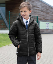 Load image into Gallery viewer, Kids Boys Padded Jacket Black