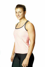 Load image into Gallery viewer, Athletic Sportswear Ladies Tank Top Susanna Pink Coral