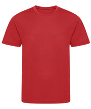 Load image into Gallery viewer, Athletic Sportswear Kids Roly Cool Wick T-Shirt Red