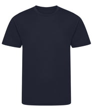 Load image into Gallery viewer, Athletic Sportswear Kids Roly Cool Wick T-Shirt Navy