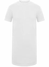 Load image into Gallery viewer, Athletic Sportswear Mens Longline T-Shirts White