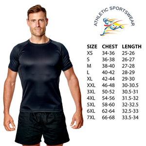 Athletic Sportswear Mens Roly Cool Wick T-Shirt Black