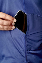 Load image into Gallery viewer, Mens Longline Mesh Gym T-Shirts Navy