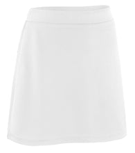 Load image into Gallery viewer, Girls White School Skort – 2-in-1 Skirt with Built-In Shorts | PE Games Sports Uniform | Breathable, Lightweight & Durable