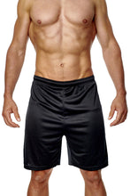 Load image into Gallery viewer, Mens Football Shorts Footy Black