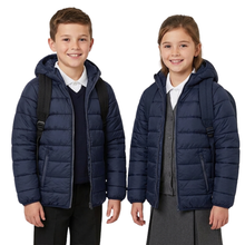 Load image into Gallery viewer, Kids Winter School Coat Boys &amp; Girls Padded Puffer Jacket