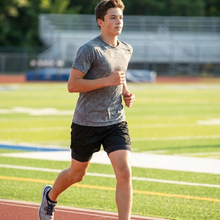 Load image into Gallery viewer, Kids 2-in-1 Football Shorts Boys Sports Active Fitness School PE Junior Premium Athletic Training Gym Running Hyper Shorts