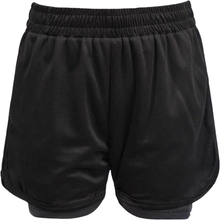 Load image into Gallery viewer, Kids 2-in-1 Football Shorts Boys Sports Active Fitness School PE Junior Premium Athletic Training Gym Running Hyper Shorts