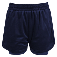 Load image into Gallery viewer, Kids 2-in-1 Football Shorts Boys Sports Active Fitness School PE Junior Premium Athletic Training Gym Running Hyper Shorts