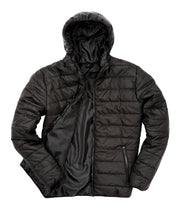 Load image into Gallery viewer, Athletic Sportswear Mens Lightweight Padded Puffer Jacket Black