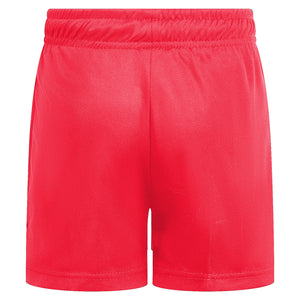 Athletic Sportswear Kids Football Shorts Red