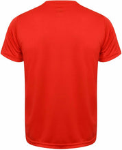 Load image into Gallery viewer, Mens Activewear Running Perfomance Sports T-Shirt Red