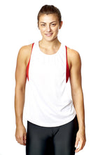 Load image into Gallery viewer, Athletic Sportswear Ladies Stringer Vest White