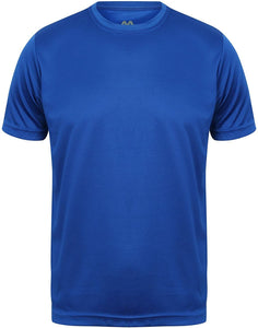 Mens Activewear Running Perfomance Sports T-Shirt Blue