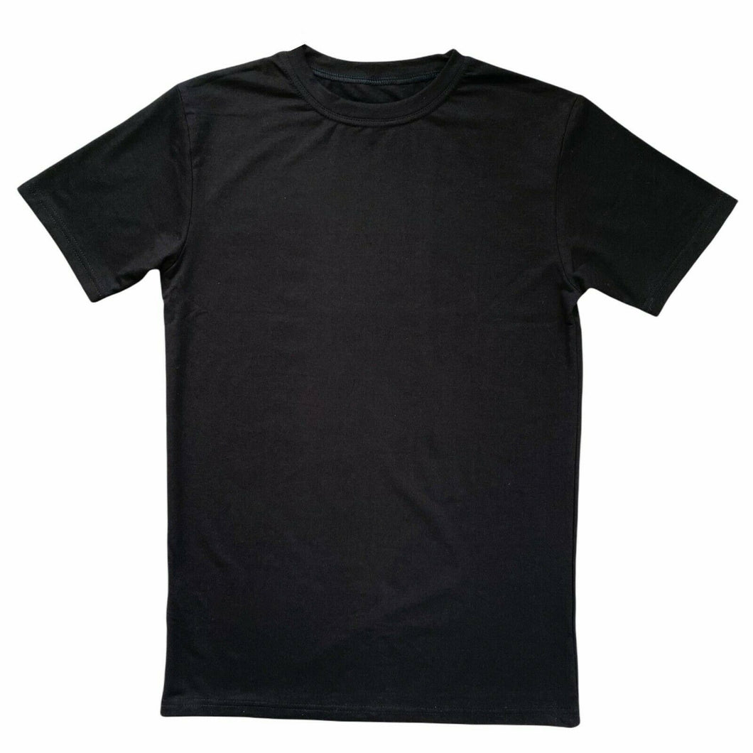 Mens Black T-Shirts Essential