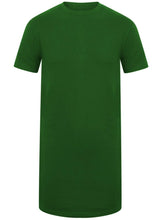 Load image into Gallery viewer, Athletic Sportswear Mens Longline T-Shirt Green