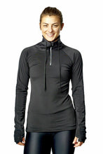 Load image into Gallery viewer, Athletic Sportswear Ladies Robex Running Top Black