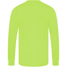 Load image into Gallery viewer, Athletic Sportswear Mens Long Sleeve Running Top Neon Green