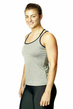Load image into Gallery viewer, Athletic Sportswear Ladies Tank Top Susanna Grey