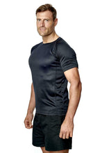 Load image into Gallery viewer, Athletic Sportswear Mens Roly Cool Wick T-Shirt Black