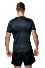Load image into Gallery viewer, Athletic Sportswear Mens Roly Cool Wick T-Shirt Black