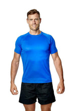 Load image into Gallery viewer, Athletic Sportswear Mens Roly Cool Wick T-Shirt Blue