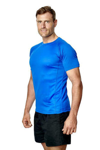 Athletic Sportswear Mens Roly Cool Wick T-Shirt Blue