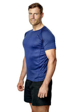 Load image into Gallery viewer, Athletic Sportswear Mens Roly Cool Wick T-Shirt Navy