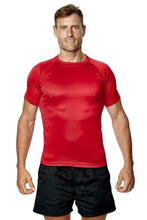 Load image into Gallery viewer, Athletic Sportswear Mens Roly Cool Wick T-Shirt Red
