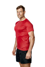 Load image into Gallery viewer, Athletic Sportswear Mens Roly Cool Wick T-Shirt Red