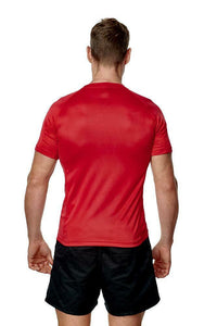 Athletic Sportswear Mens Roly Cool Wick T-Shirt Red