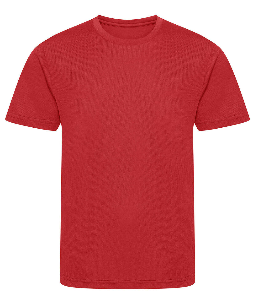 Athletic Sportswear Kids Roly Cool Wick T-Shirt Red