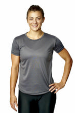 Load image into Gallery viewer, Athletic Sportswear Ladies Roly Active Mesh T-Shirts Grey
