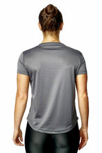 Load image into Gallery viewer, Athletic Sportswear Ladies Roly Active Mesh T-Shirts Grey