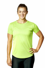 Load image into Gallery viewer, Athletic Sportswear Ladies Roly Active Mesh T-Shirts Green