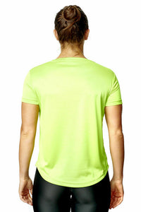 Athletic Sportswear Ladies Roly Active Mesh T-Shirts Green