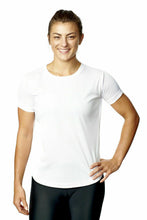 Load image into Gallery viewer, Athletic Sportswear Ladies Roly Active Mesh T-Shirts White