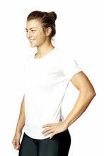 Load image into Gallery viewer, Athletic Sportswear Ladies Roly Active Mesh T-Shirts White