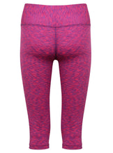 Load image into Gallery viewer, Athletic Sportswear Ladies High Waist Stripe Leggings Purple