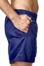 Load image into Gallery viewer, Athletic Sportswear Mens Rugby Shorts Navy