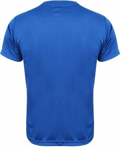 Mens Activewear Running Perfomance Sports T-Shirt Blue