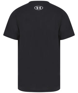 Under Armour Kids Graphic Logo T-Shirt Black Size 9-10 Years