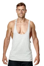 Load image into Gallery viewer, Athletic Sportswear Mens Stringer Vest Grey