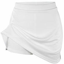 Load image into Gallery viewer, Girls 2-in-1 Tennis Skort Shorts White