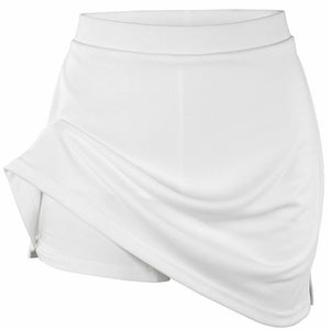 Girls 2-in-1 Tennis Skort Shorts White