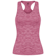 Load image into Gallery viewer, Athletic Sportswear Ladies Melange Gym Vest Pink