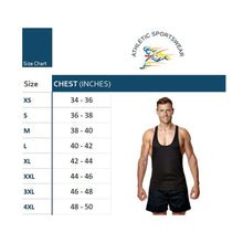 Load image into Gallery viewer, Athletic Sportswear Mens Stringer Vest Grey