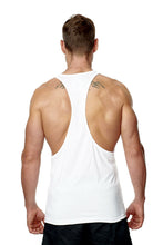 Load image into Gallery viewer, Athletic Sportswear Mens Stringer Vest White